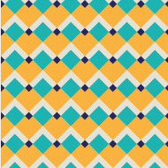 スカーフ（幾何学系デザイン）#188